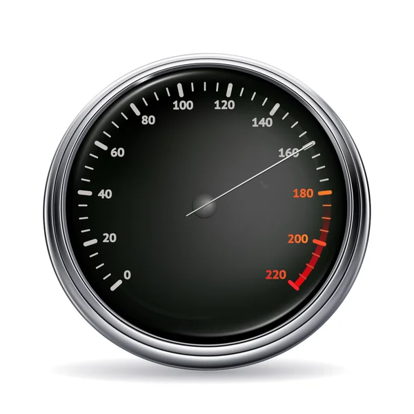 Speedometer, vector — Stock Vector