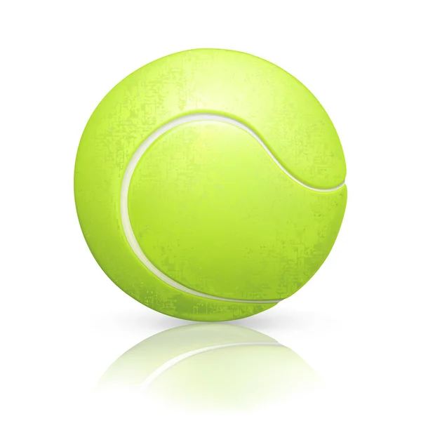 Tennis-ball, vecteur — Image vectorielle