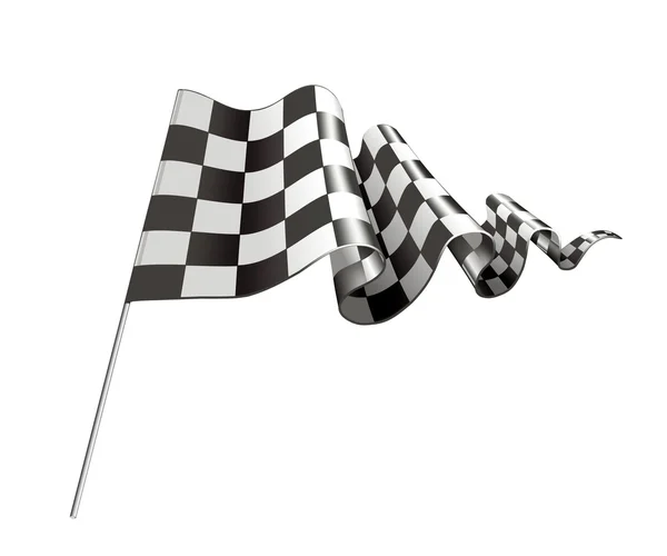 Bandeira xadrez, Vetor — Vetor de Stock