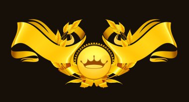 tasarım öğesi, amblem altın