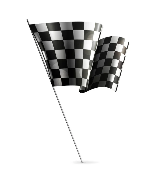 Checkered Flag, eps10 — Stock Vector