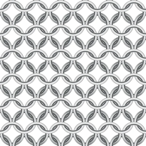 Chainmail seamless — Stock Vector