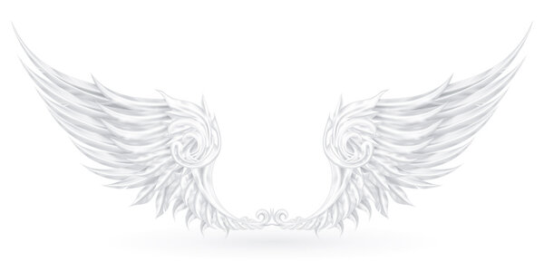 Wings White, eps10
