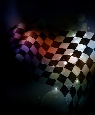 Dark Checkered Background clipart