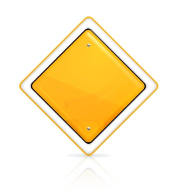 öncelik yol levhası