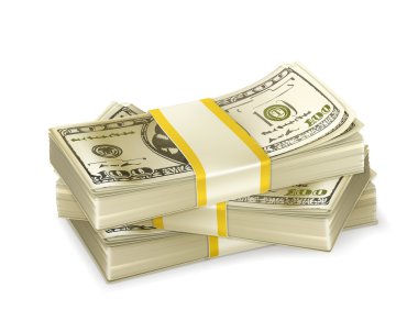 Stack of money clipart