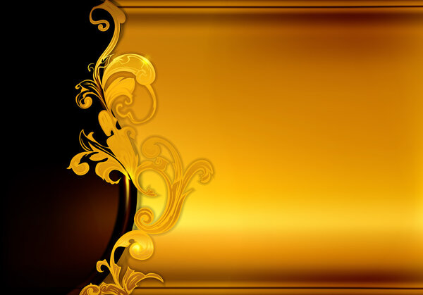 Golden background, 10eps