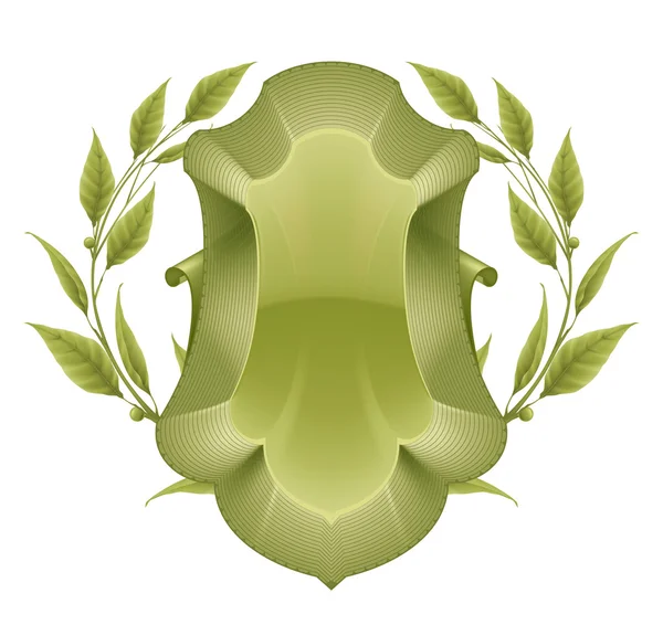 Cadre vert, 10eps — Image vectorielle