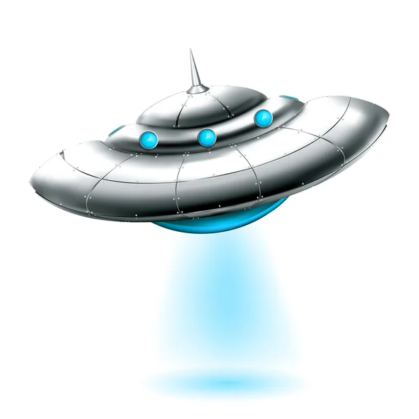 Unidentified flying object, vector — Stock Vector