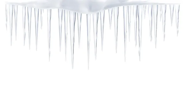 Icicles — Stock Vector