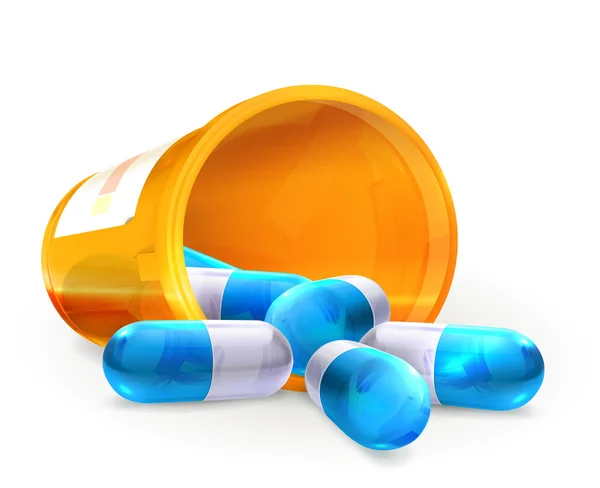 Pills — Stock Vector