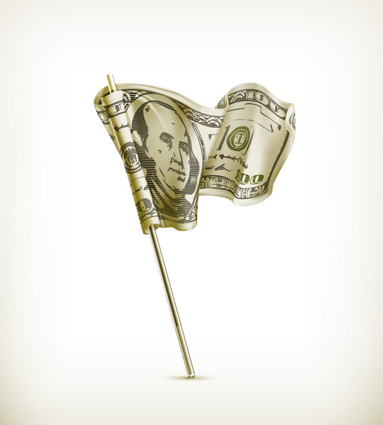 Dollar flag
