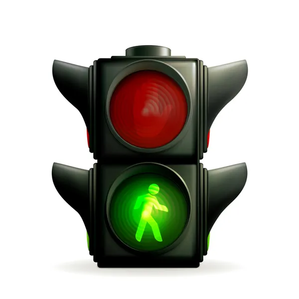 Green light — Stock Vector