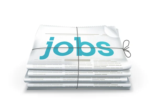 Εφημερίδες θέσεις εργασίας — Διανυσματικό Αρχείο