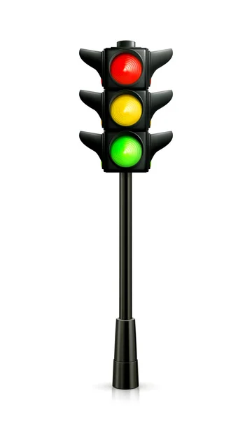 Traffic lights — Stock Vector