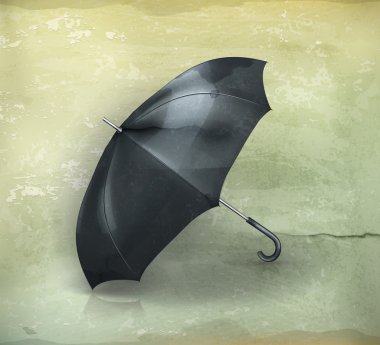 Şemsiye, eski tarz vektör