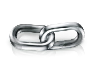 Chain link, vector clipart