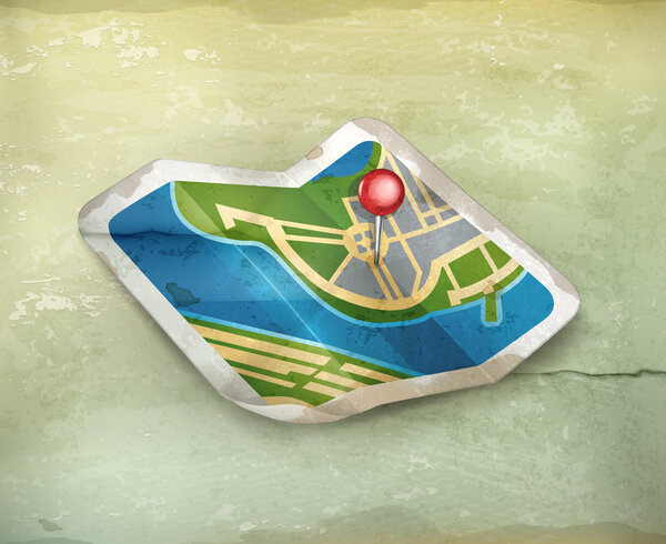 Map, old-style vector