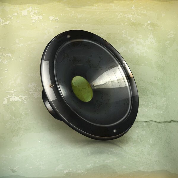 Speaker, old-style vector