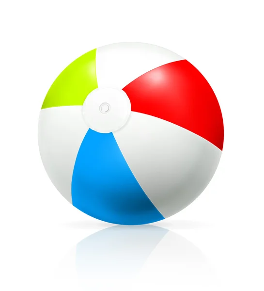 Balle de plage — Image vectorielle