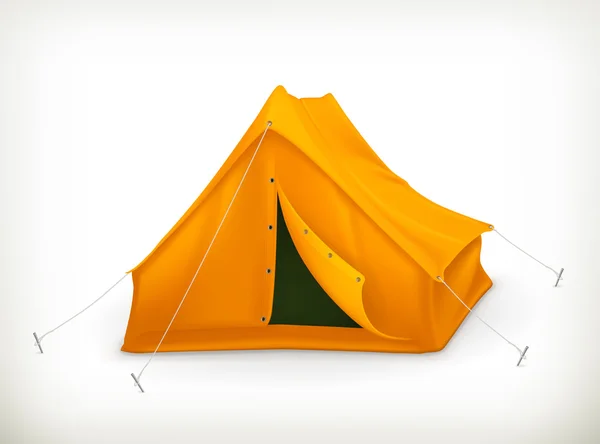 Tent, vector — Stock Vector