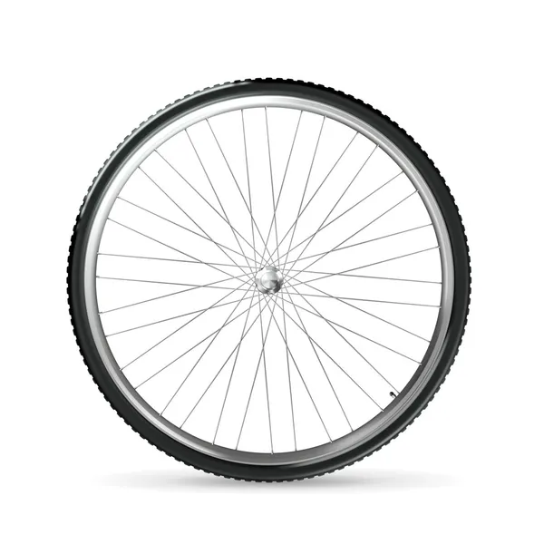 Bicycle wheel, vector — Wektor stockowy