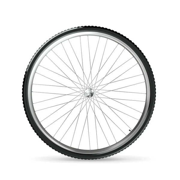 Rueda de bicicleta, vector — Vector de stock