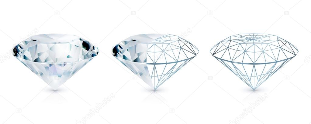 Diamonds, vector