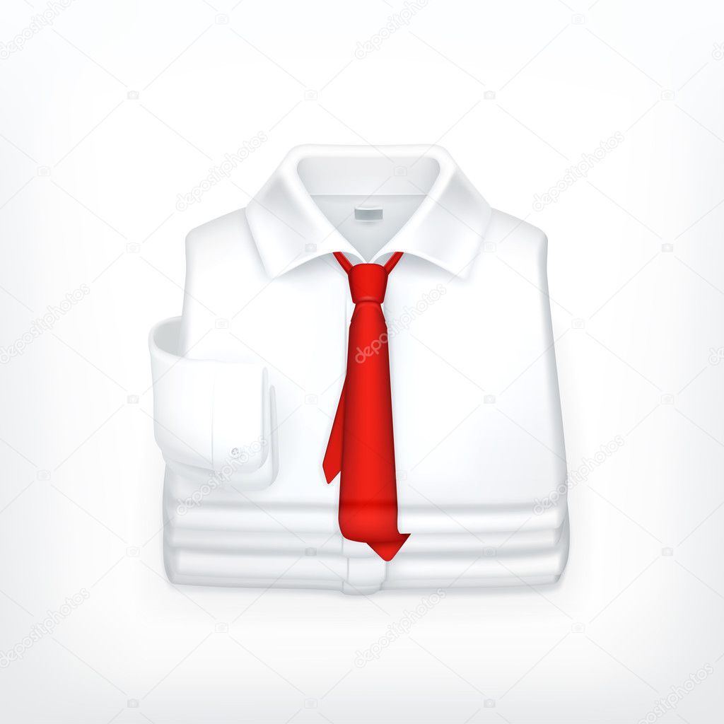 formal shirt vector