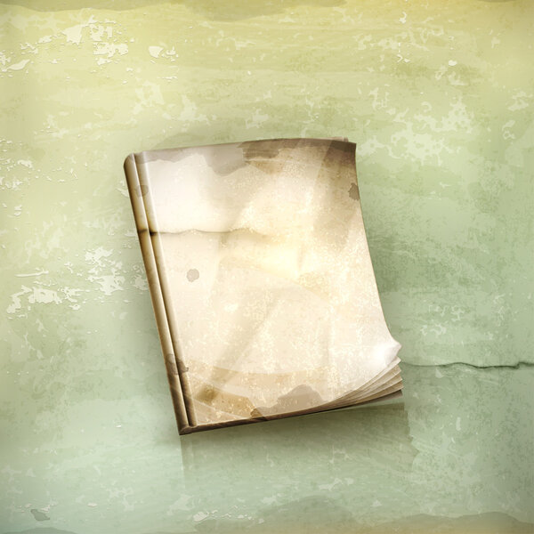 Journal on black, old-style