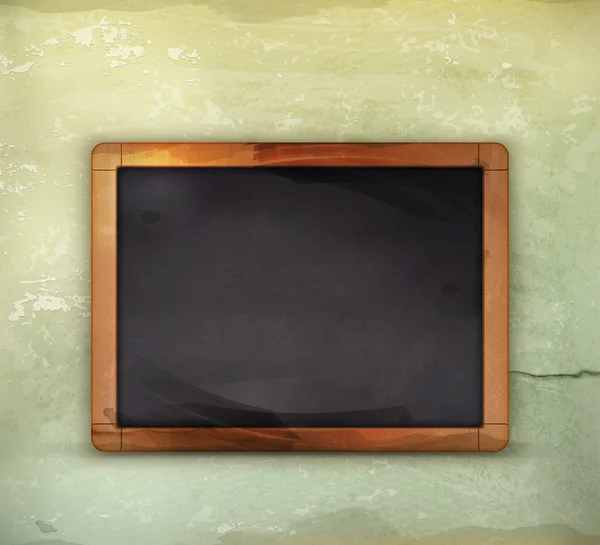 学校の黒板、オールド スタイル — ストックベクタ