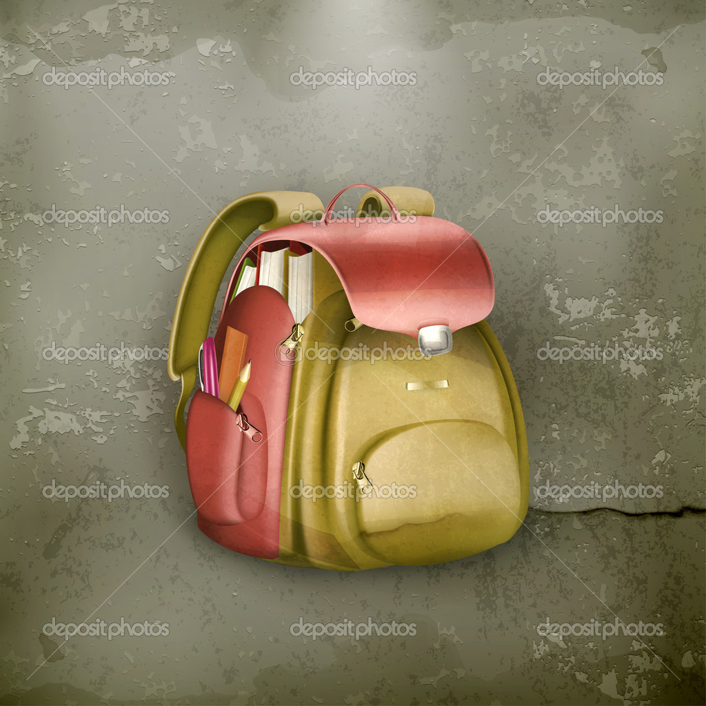 school bag old style