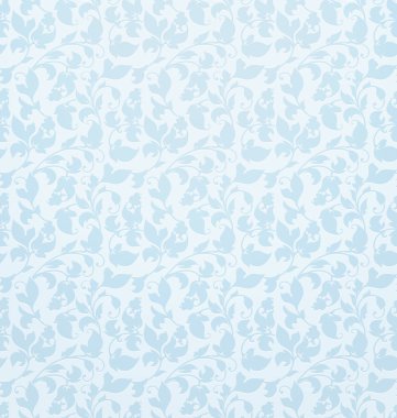 Kusursuz desen vektörü, mavi