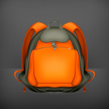 sırt çantası, vektör