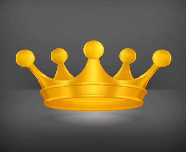 Crown, vector — Stock Vector