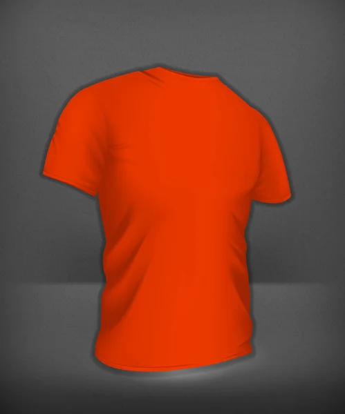 T-shirt rouge — Image vectorielle