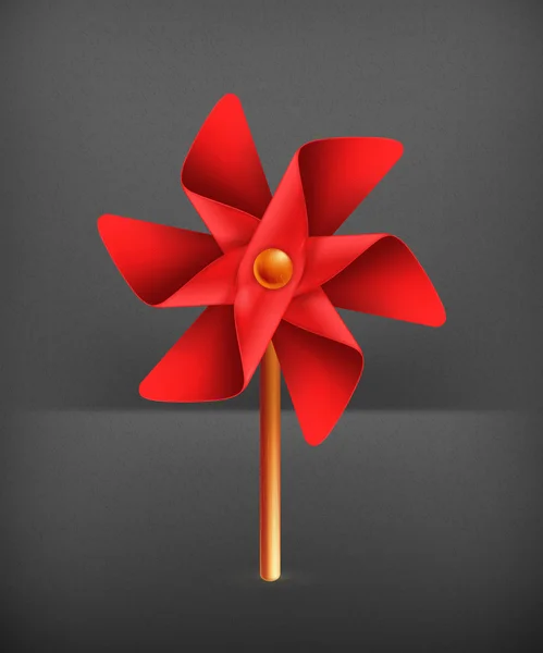 Pinwheel juguete vector — Archivo Imágenes Vectoriales