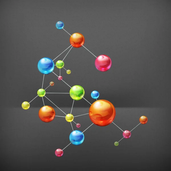 Molécule, vecteur — Image vectorielle