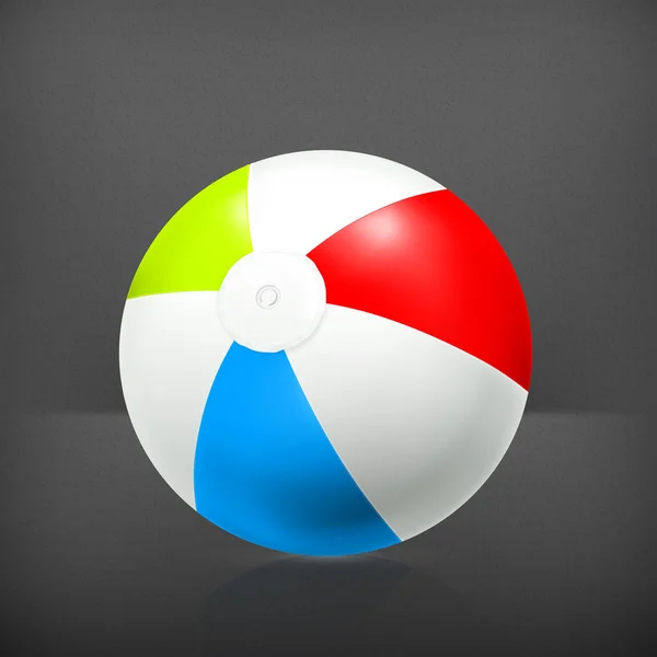 Beachball, Vektor — Stockvektor