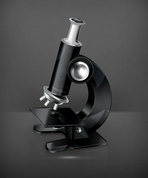 Microscope, vector — Stock Vector