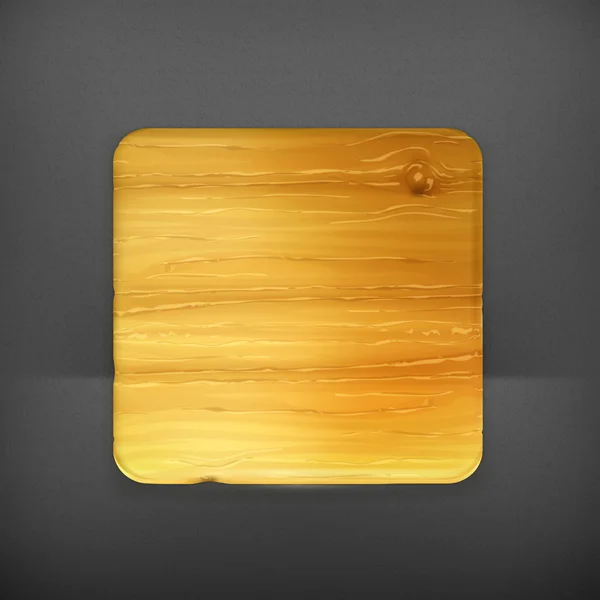 木の板、ベクトル — ストックベクタ