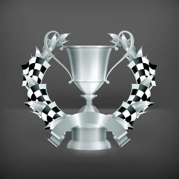 Emblema Racing — Vettoriale Stock