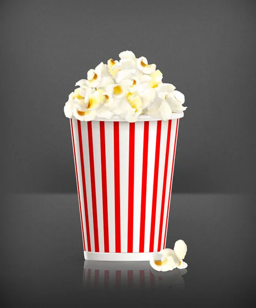 Popcorn, vector — Stockvector