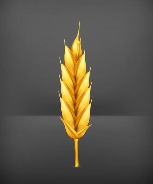 Wheat vector, icon — Stock Vector