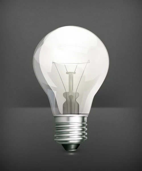 Lightbulb, vector — Stock Vector