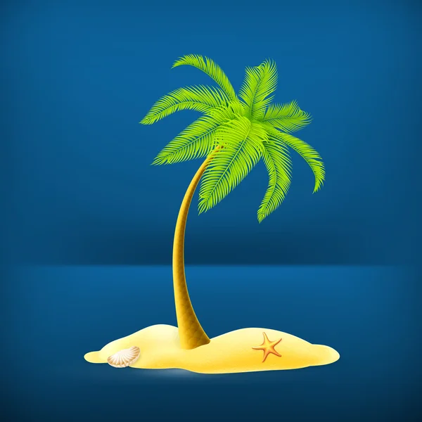 Palm tree, 10eps — Stock Illustration Palm tree, 10eps Royalty Free Stock Illustrations