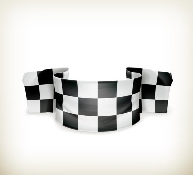 Damalı bayrak, vektör