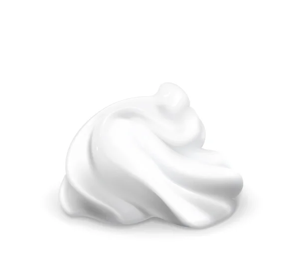 Vecteur de crème fouettée — Image vectorielle
