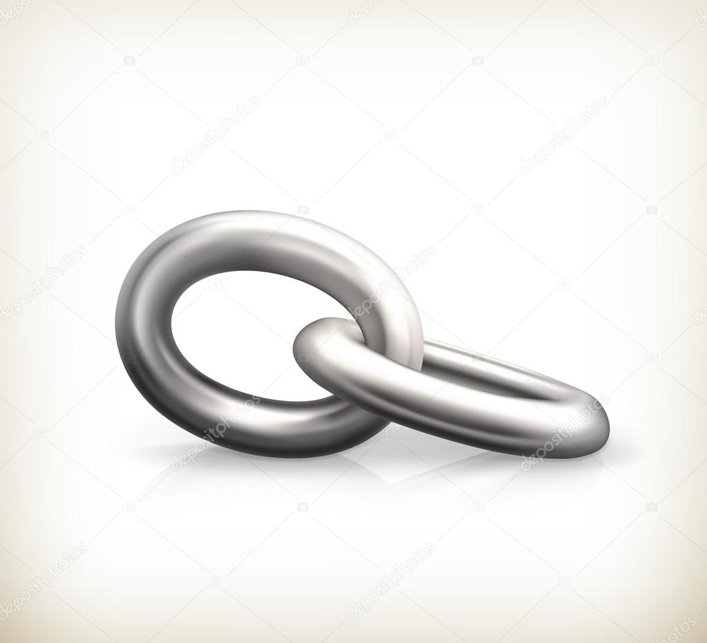 Chain link, vector icon