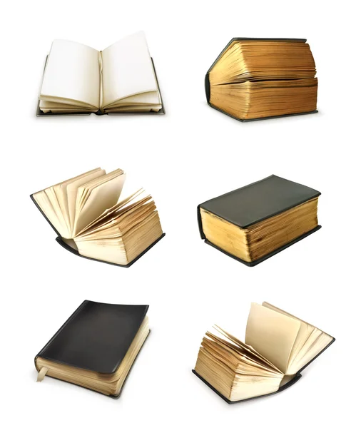 Ensemble de livres vectoriel — Image vectorielle